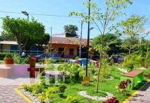 Alcaldía de Granada inaugura rehabilitación del Parque Leoncito en Granada