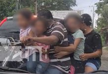Captan a hombre con «marimba» de chateles en una moto en Ticuantepe Captan a hombre con "marimba" de chateles en una moto en Ticuantepe