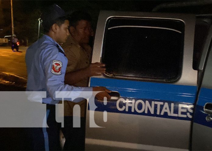 Motociclista lesionado tras impacto con un vehículo en la salida de Juigalpa al Rama