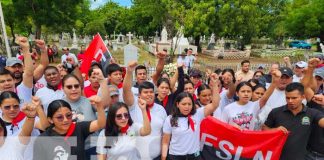 En León gritaban los nombres de los estudiantes