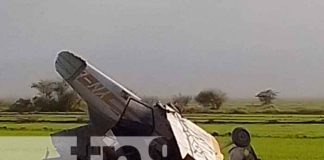 Piloto de accidente aéreo en condición delicada en Granada