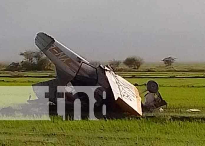 Piloto de accidente aéreo en condición delicada en Granada