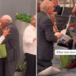 ¡No es tarde! Abuelito propone matrimonio a su amor de secundaria