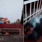 En vivo: Reportero salva a indigente de morir ahogado (Video)