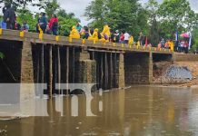 Inauguran puente para todo tiempo en el Bloque de SIPBA en el Caribe Norte Foto: Inauguran puente para todo tiempo en el Bloque de SIPBA en el Caribe Norte / TN8