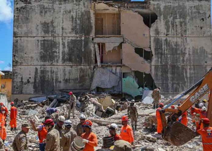 Foto: Tragedia en Brasil: Derrumbe en Paulista deja 5 muertos y 8 desaparecidos / Cortesía