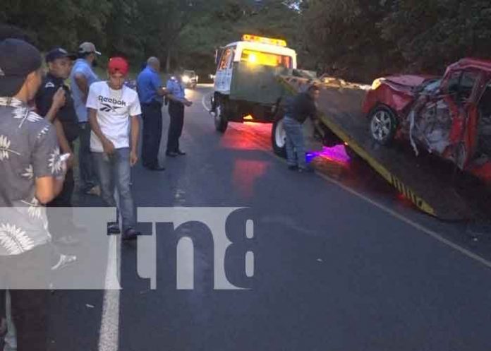 Foto: Tragedia en Estelí: Pastor evangélico muere y tres personas lesionas en accidente vial / TN8