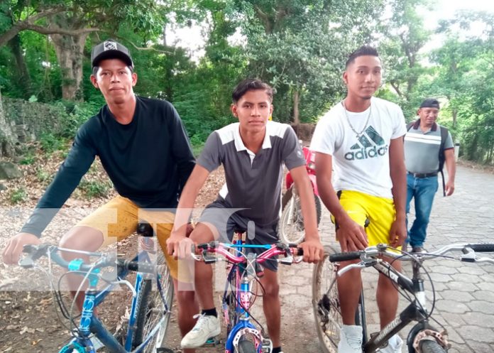 Realizan competencia ciclística en saludo al 45/19 en Ometepe