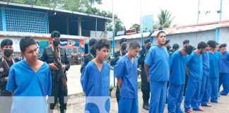 Policía de Carazo capturan a 12 "fichitas" por delitos de peligrosidad