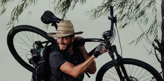 Foto: Fedefarrell, el 'bicivagabundo' argentino, conquista Nicaragua en bicicleta / Cortesía