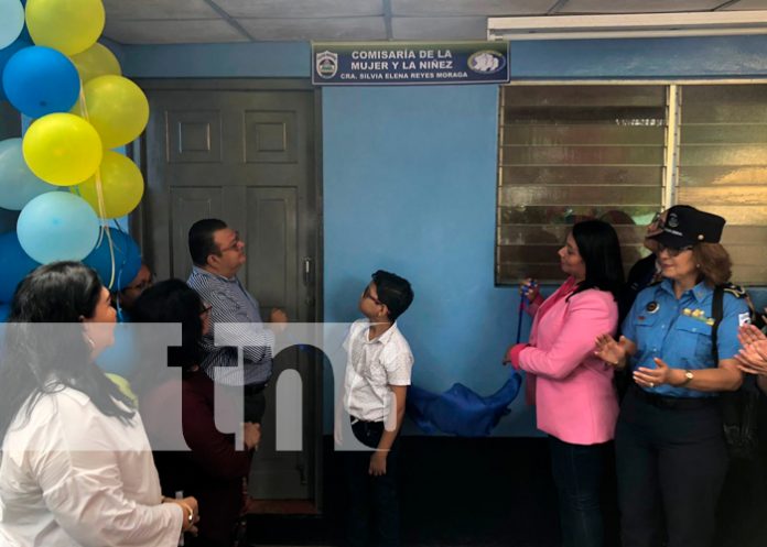 2 Inauguran segunda comisaria de la mujer en el distrito lll de Managua