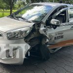 ¡Tremendo susto! Joven invade carril y provoca colisión en Jalapa Foto: ¡Tremendo susto! Joven invade carril y provoca colisión en Jalapa / TN8