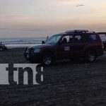 Foto: Fuerza naval y Policía Nacional continúan búsqueda de menor desaparecido en Pochomil / TN8