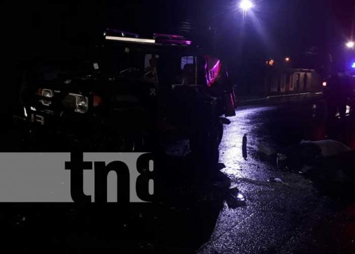 ¡Espeluznante! Accidentes dejan un muerto y daños materiales en Carazo