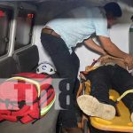 Motociclista lesionado tras perder el control de su medio de transporte en Juigalpa Foto: Motociclista lesionado tras perder el control de medio de transporte en Juigalpa / TN8