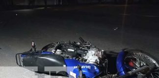 Foto: Trágico accidente en la entrada a Agrenic, Nindiri- Masaya / TN8