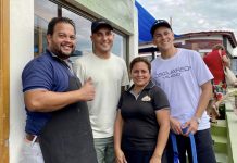 Grandes futbolistas en Nicaragua: Keylor Navas y Óscar Duarte en vacaciones Grandes futbolistas en Nicaragua: Keylor Navas y Óscar Duarte en vacaciones