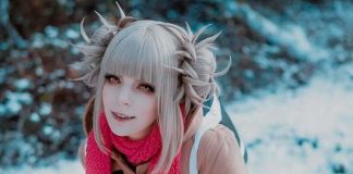 Foto: Toga sorprende con un elegante «traje de invierno» de My Hero Academia, lo que se ha popularizado en las redes, sobretodo, en Instagram / Cortesía