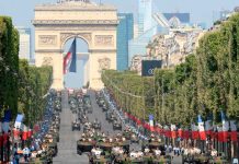 Francia «a la espera » de gran despliegue policial en la fiesta nacional Foto: Francia «a la espera » de gran despliegue policial en la fiesta nacional, como parte de las medidas preventivas ante un hecho inesperado / Cortesía