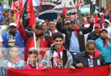 Bluefields, Siuna y León se unen en la caminata de la revolución sandinista Foto: Bluefields, Siuna y León se unen en la caminata de la revolución sandinista / TN8