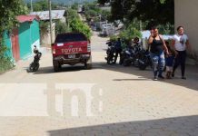 Avance vial en Ocotal: Entregan dos cuadras adoquinadas en el barrio Teodoro López