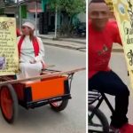 ¡De aplaudir! Llegó en carretilla a recibir su diploma de graduación (Video)