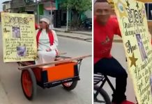¡De aplaudir! Llegó en carretilla a recibir su diploma de graduación (Video) ¡De aplaudir! Llegó en carretilla a recibir su diploma de graduación (Video)