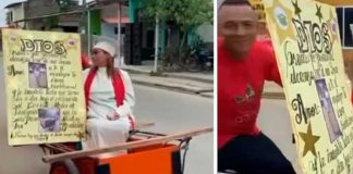 ¡De aplaudir! Llegó en carretilla a recibir su diploma de graduación (Video)