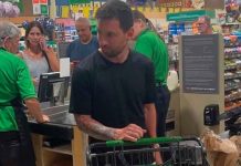 ¡Una vida normal! Leonel Messi en supermercado de Estados Unidos Foto: ¡Una vida normal! Leonel Messi en supermercado de Estados Unidos / Cortesía