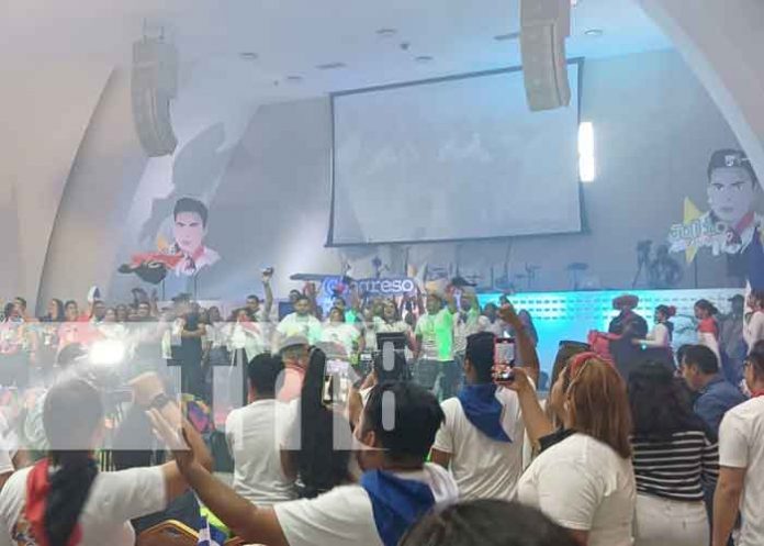 Foto: Juventud sandinista forja un futuro prometedor en Congreso Nacional / TN8