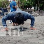 Foto: Jóvenes de Ometepe, saludan el 44/19 con evento deportivo / TN8