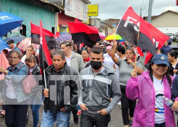 Con una caminata celebran el Día de la Alegría en Nandaime, Jinotega y León