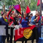 MINED celebra en Managua los 44 años de Revolución con música y orgullo