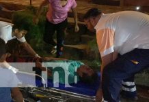 Peatón lesionado al ser atropellado por motociclista en Bo. Nuevo Amanecer, Juigalpa Peatón lesionado al ser atropellado por motociclista en Bo. Nuevo Amanecer, Juigalpa