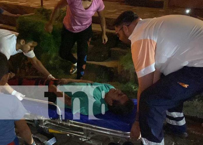 3 Peatón lesionado al ser atropellado por motociclista en Bo. Nuevo Amanecer, Juigalpa