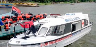 Foto: Ometepe estrena ambulancia acuática, un hito en el sistema de salud nicaragüense / TN8