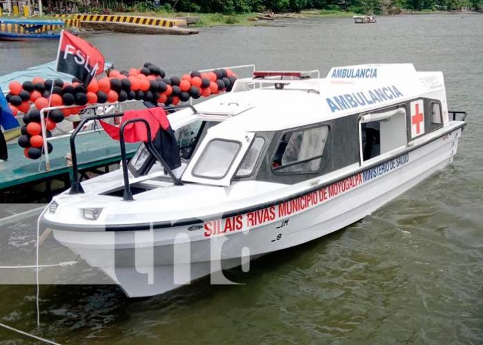 3 Foto: Ometepe estrena ambulancia acuática, un hito en el sistema de salud nicaragüense / TN8