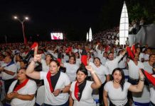 Foto: Amigos de Nicaragua saludan 44 años del Triunfo de la Revolución Sandinista / TN8