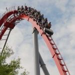 Montaña rusa deja atrapadas a varias personas a 20 metros de altura Foto: Montaña rusa deja atrapadas a varias personas a 20 metros de altura / Cortesía