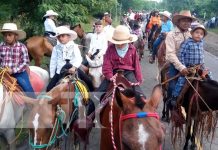 Grandiosos hípicos en honor a Santa Ana en Ometepe Foto: Grandiosos hípicos en honor a Santa Ana en Ometepe / TN8