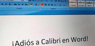 Foto: Calibri "pasa a la historia" por nuevo tipo de letra revelado por Microsoft; para brindar una fuente apta para pantallas en alta resolución/ Cortesía