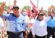 Foto: Lugareños de Nandaime salieron a las calles a festejar 44//19 aniversario de la Revolución Popular Sandinista /TN8