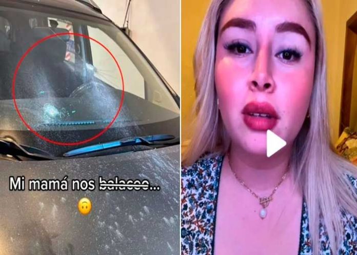 Foto: ¡Amor a prueba de balas! Suegra loca ataca a tiros a su hija y yerno por casarse, historia que se ha viralizado en tik tok / Cortesía.