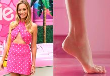 Margot Robbie asegura que la escena del pie arqueado de «Barbie» le costó ocho tomas Margot Robbie asegura que la escena del pie arqueado de "Barbie" le costó ocho tomas