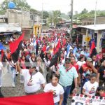 ¡Siempre más allá! Nandaime, Siuna Y León realizan caminata por la paz Foto: ¡Siempre más allá! Nandaime, Siuna Y León realizan caminata por la paz / TN8