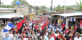 Foto: ¡Siempre más allá! Nandaime, Siuna Y León realizan caminata por la paz / TN8