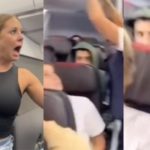 Pasajero de un vuelo de American Airlines enloquece a una mujer abordo, tras una acalorada discusión sobre conjetuas sobrenaturales.