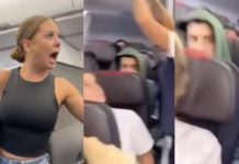 Supuesto reptiliano en un vuelo de American Airlines hace estallar las redes Pasajero de un vuelo de American Airlines enloquece a una mujer abordo, tras una acalorada discusión sobre conjetuas sobrenaturales.