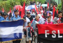 Foto: Bluefields, Siuna y León se unen en la caminata de la revolución sandinista / TN8