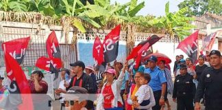 Foto: Matagalpa, Granada y Ometepe realizan caminata rumbo al 44/19 / TN8